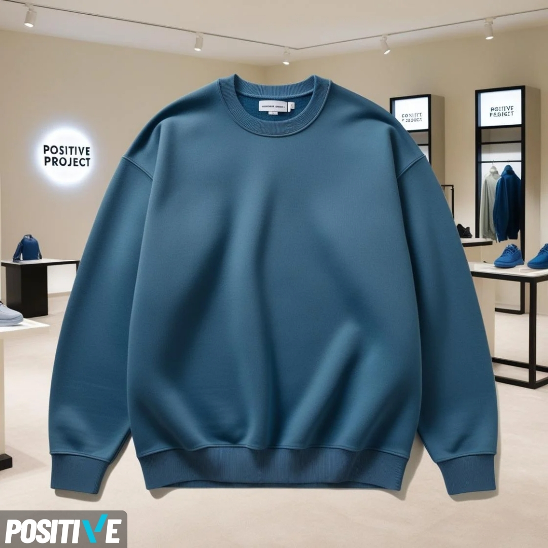 ENERJİ SERİSİ OVERSIZE BİSİKLET YAKA SWEAT SHIRT - Görsel 6
