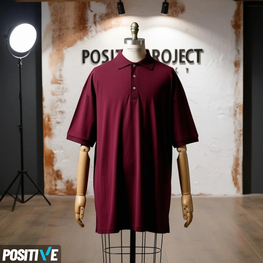 ENERJİ SERİSİ OVERSIZE KISA KOLLU POLO YAKA T-SHIRT - Görsel 16