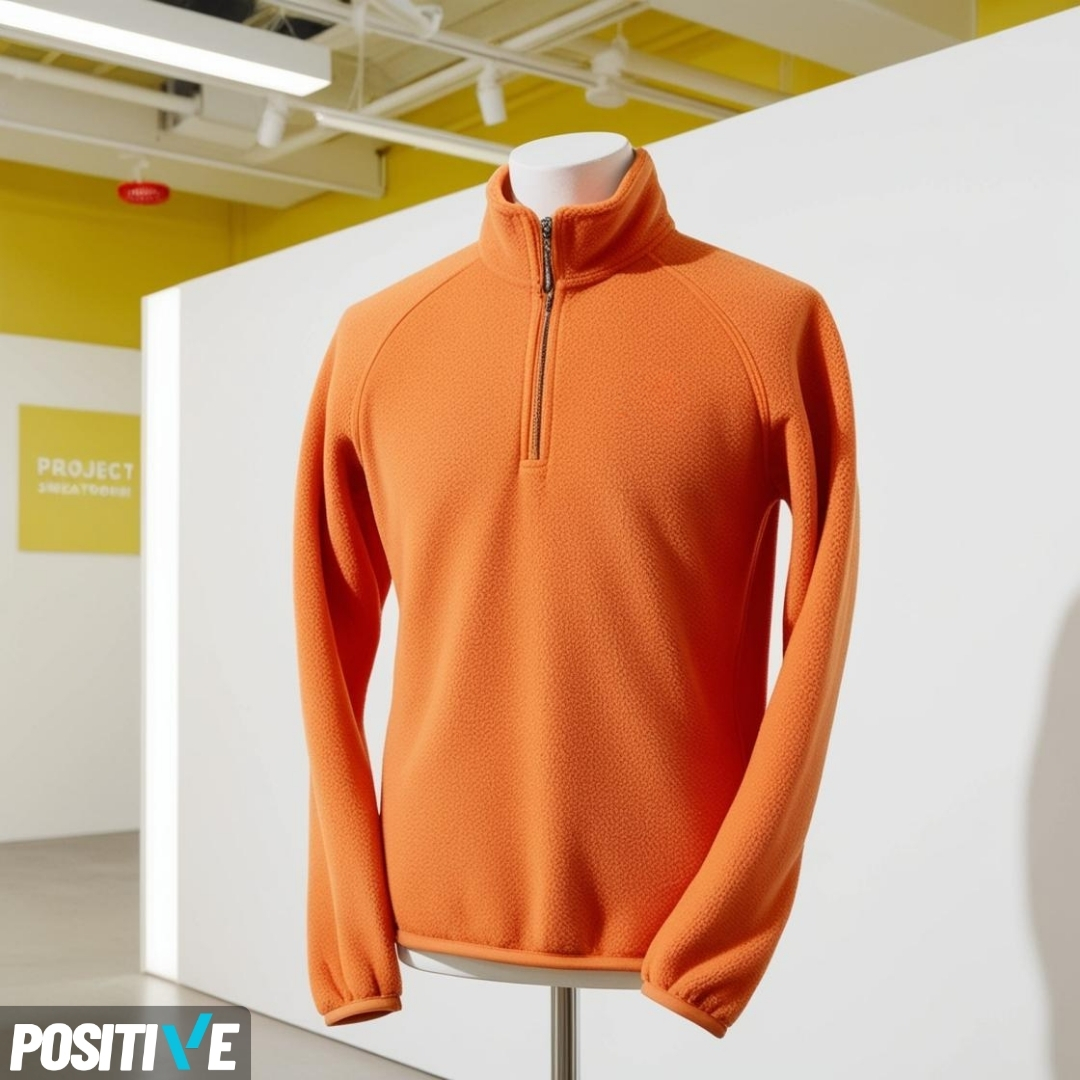 ENERJİ SERİSİ YARIM FERMUARLI BALIKÇI YAKA POLAR SWEAT SHIRT - Görsel 12