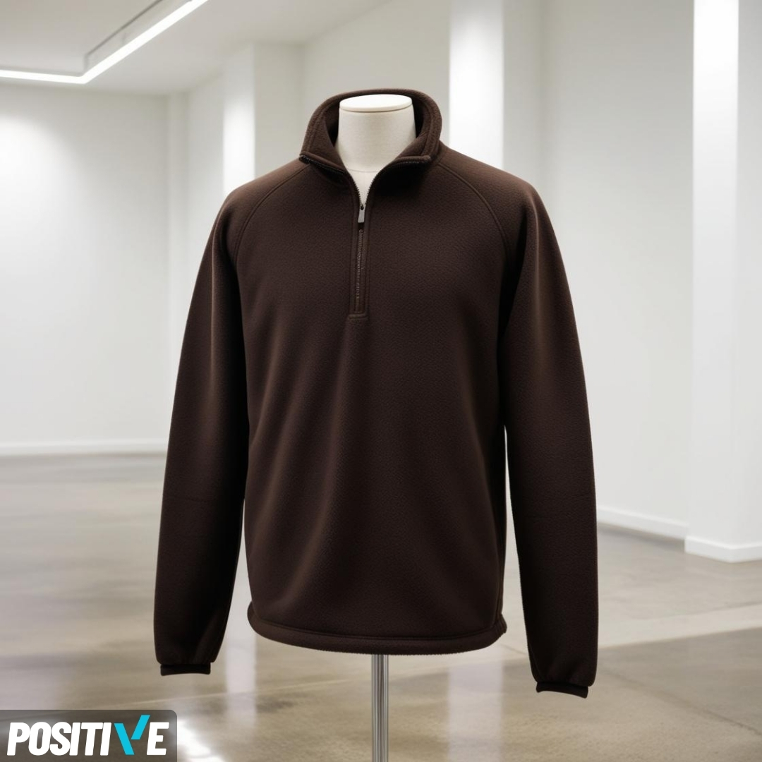 ENERJİ SERİSİ YARIM FERMUARLI BALIKÇI YAKA POLAR SWEAT SHIRT - Görsel 13