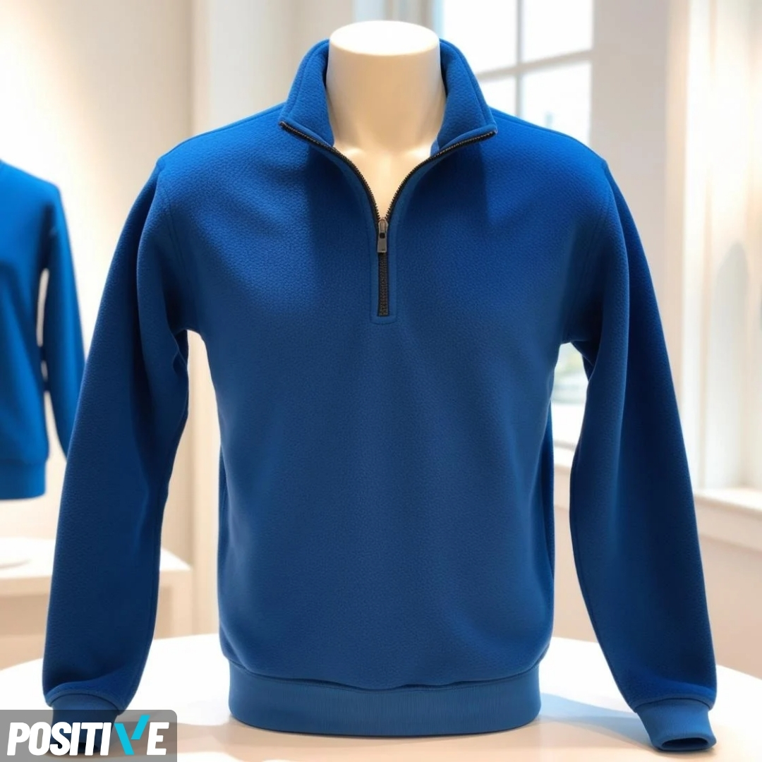 ENERJİ SERİSİ YARIM FERMUARLI BALIKÇI YAKA POLAR SWEAT SHIRT - Görsel 6