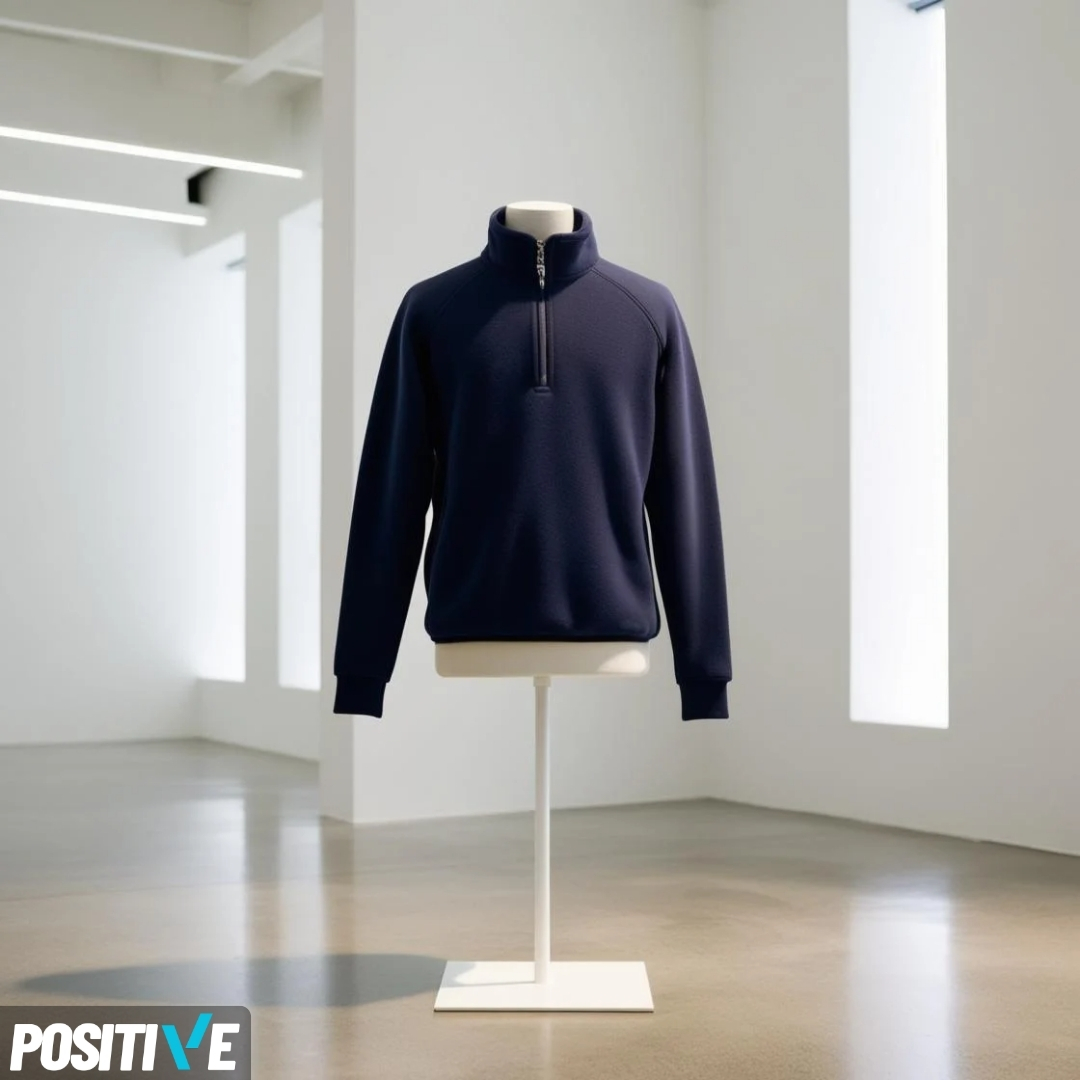 ENERJİ SERİSİ YARIM FERMUARLI BALIKÇI YAKA POLAR SWEAT SHIRT - Görsel 7