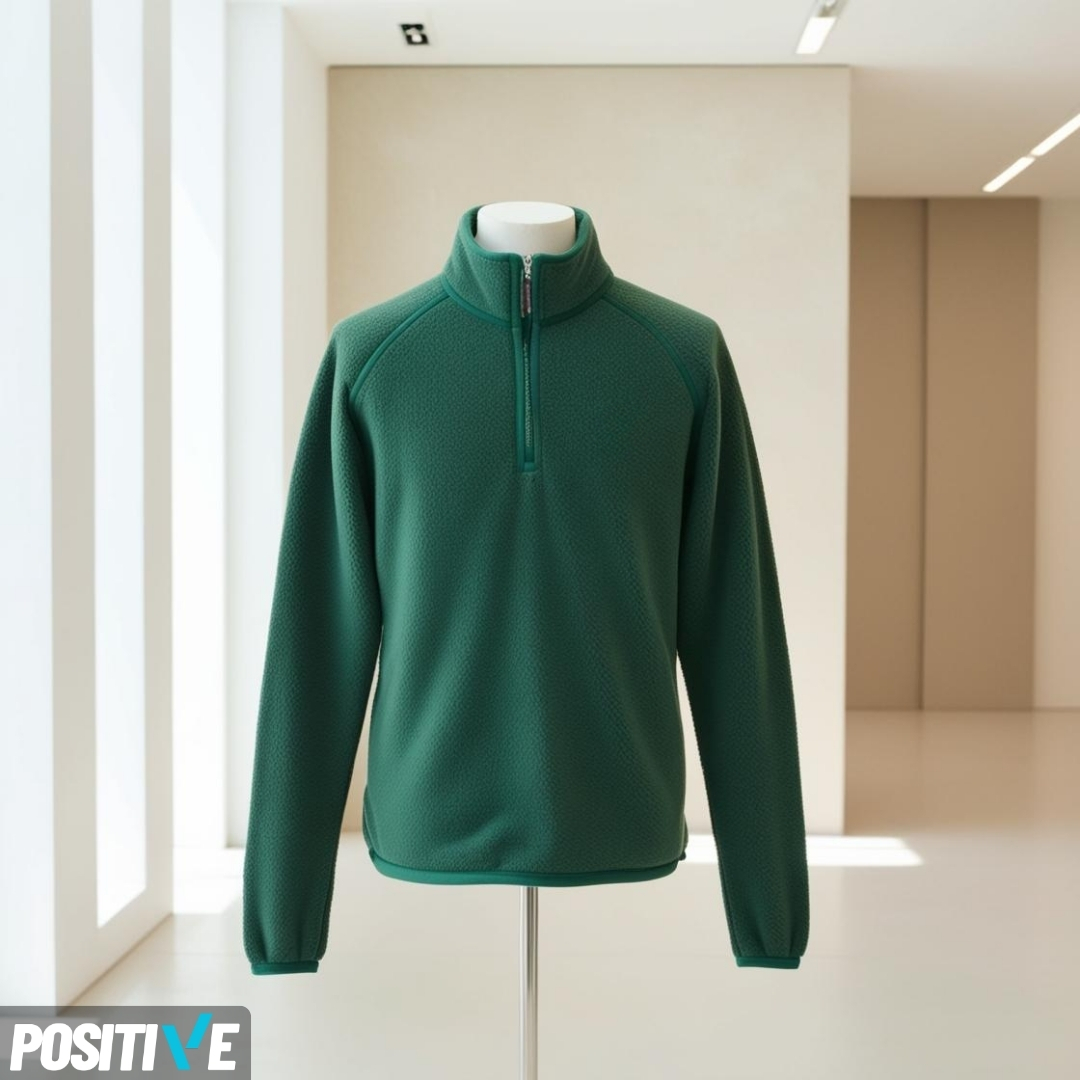 ENERJİ SERİSİ YARIM FERMUARLI BALIKÇI YAKA POLAR SWEAT SHIRT - Görsel 9