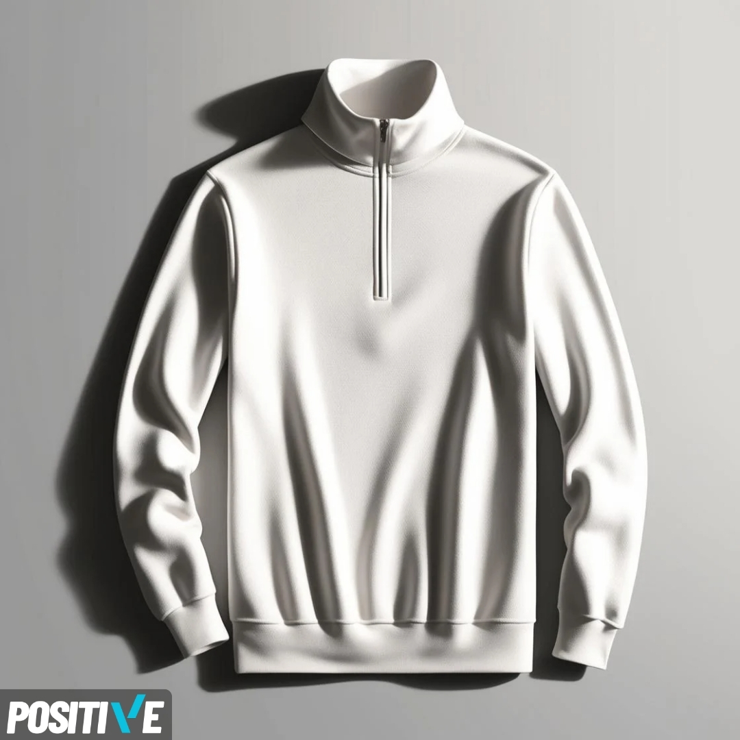 Alternative view of ENERJİ SERİSİ YARIM FERMUARLI  BALIKÇI YAKA SWEAT SHIRT