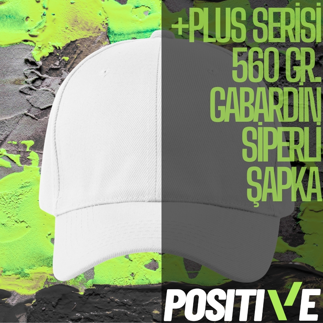 +PLUS SERİSİ 560 GR. GABARDİN  SİPERLİ ŞAPKA