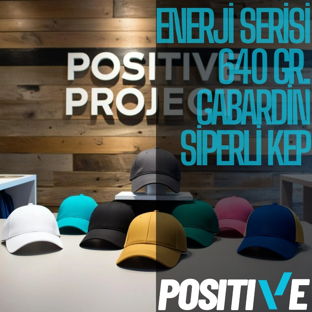 ENERJİ SERİSİ 640 GR. GABARDİN SİPERLİ KEP