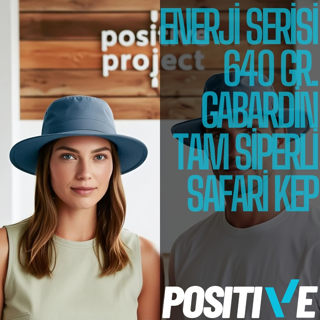 ENERJİ SERİSİ 640 GR. GABARDİN TAM SİPERLİ SAFARİ KEP