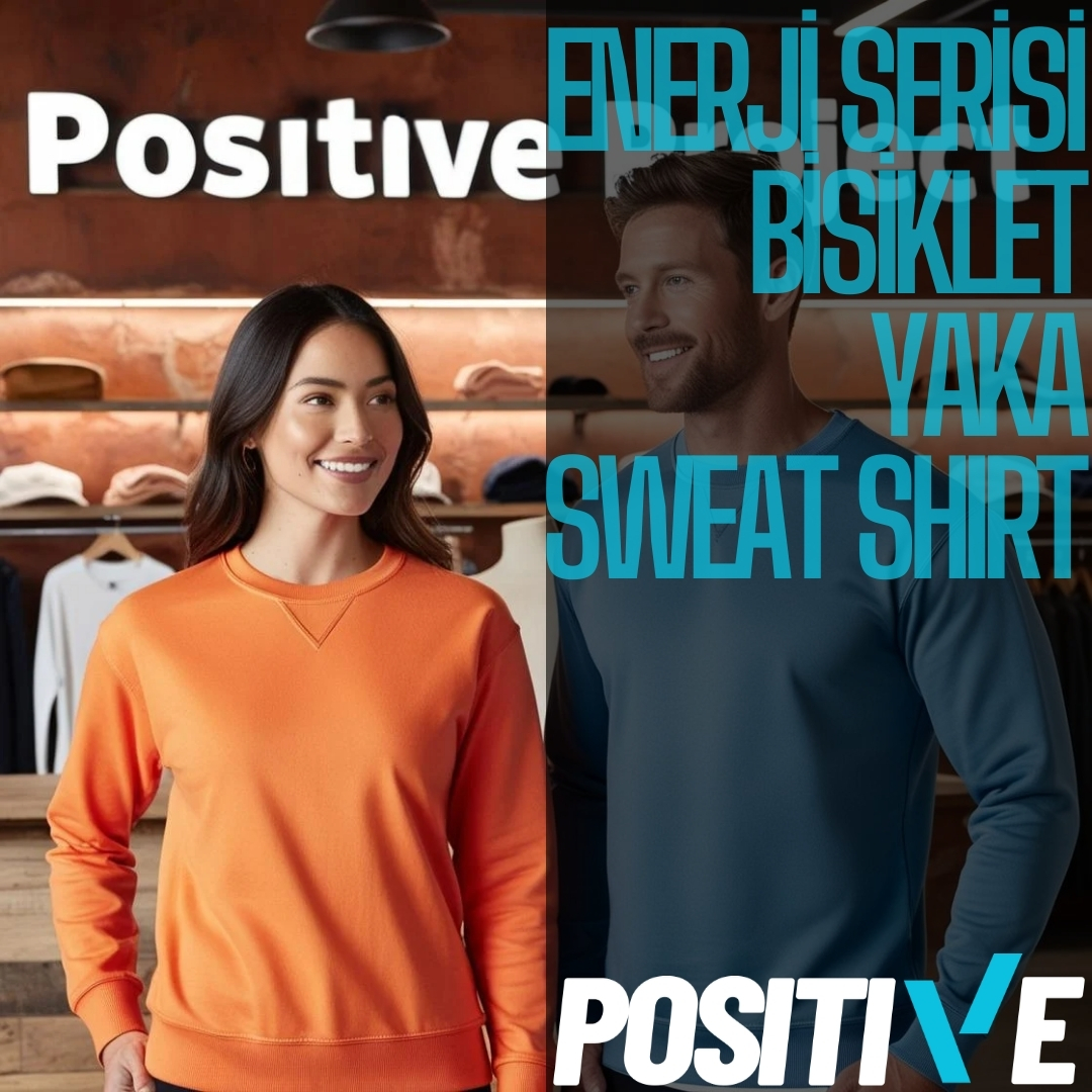 ENERJİ SERİSİ BİSİKLET YAKA SWEAT SHIRT
