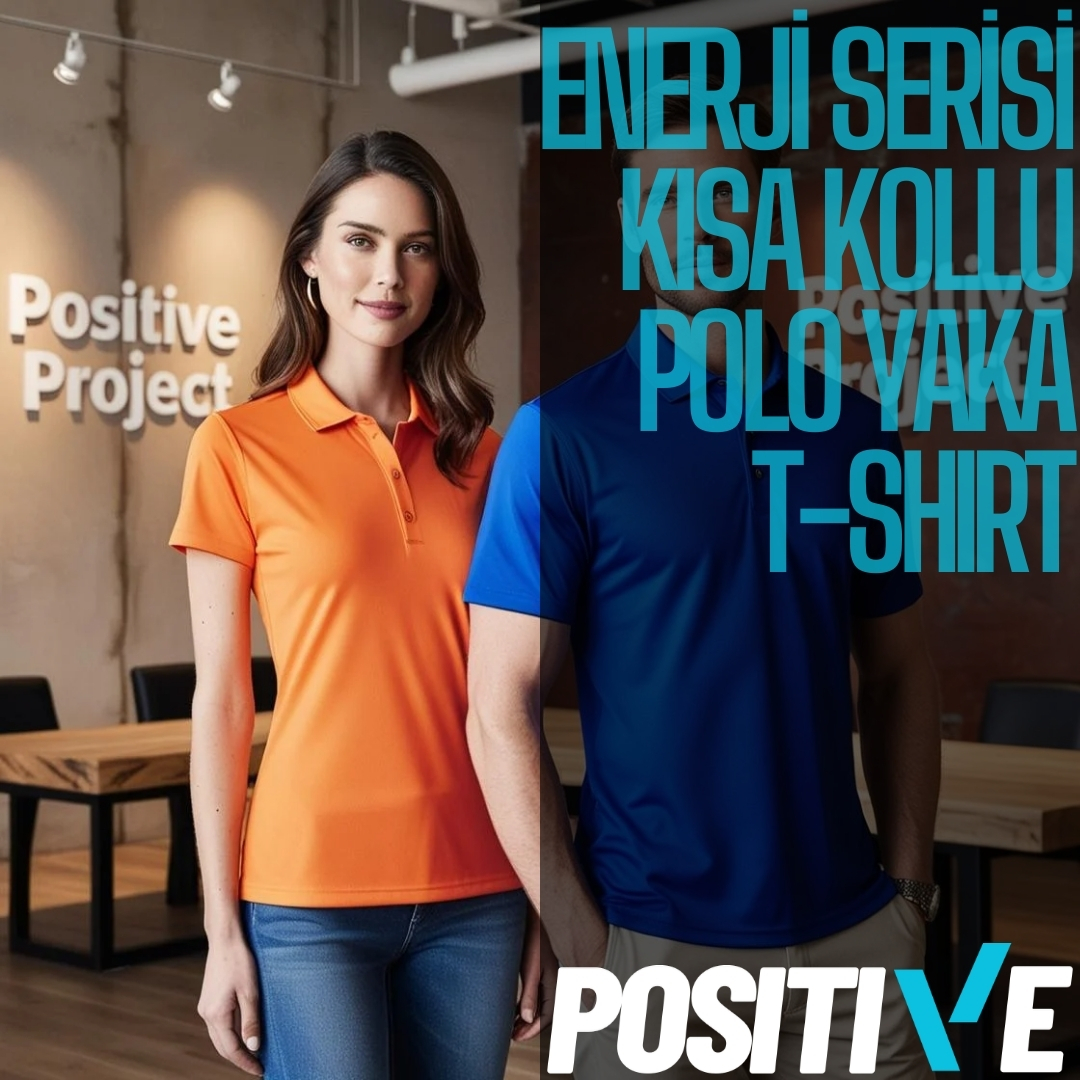 ENERJİ SERİSİ KISA KOLLU POLO YAKA T-SHIRT