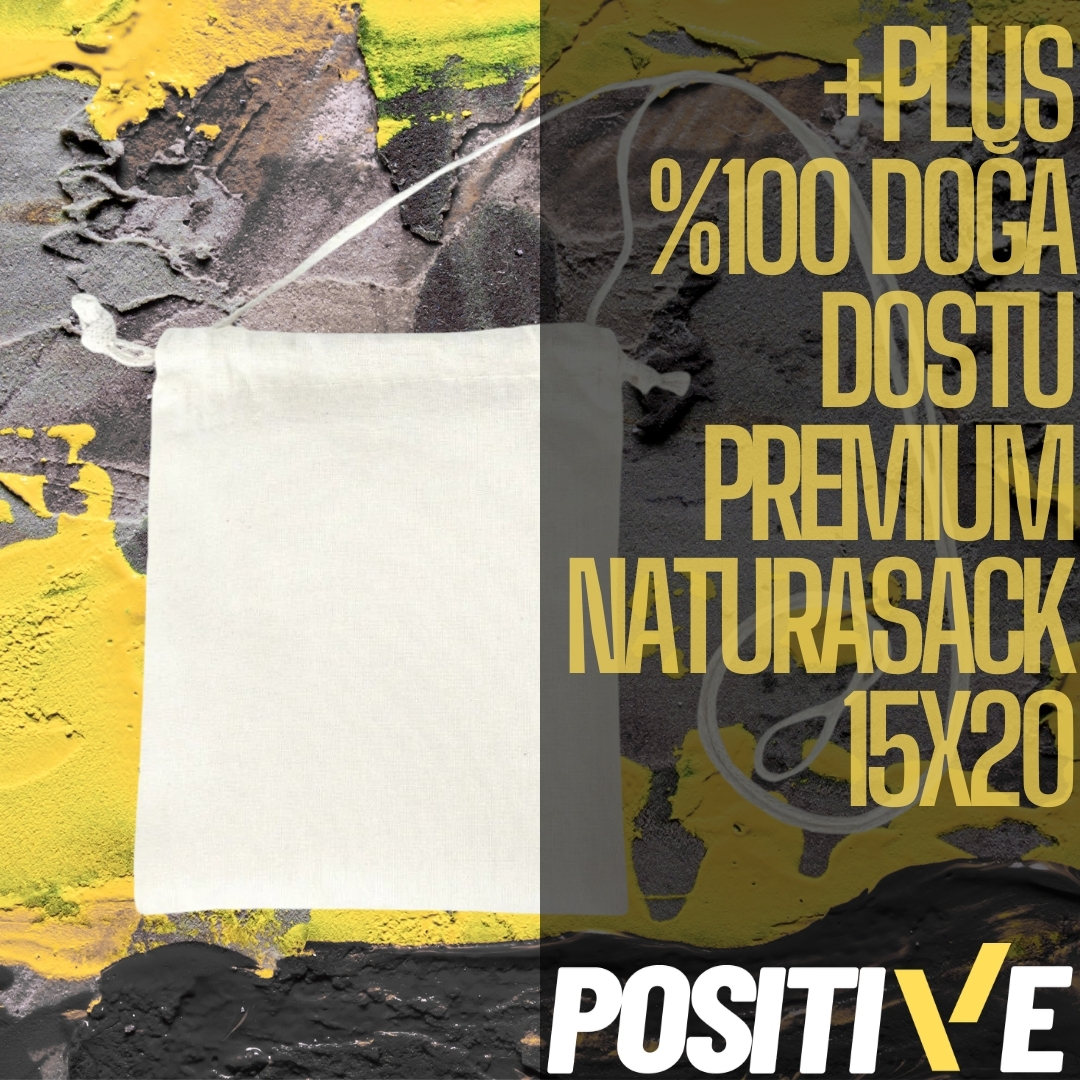 +PLUS  %100 DOĞA DOSTU PREMIUM NATURASACK 15x20