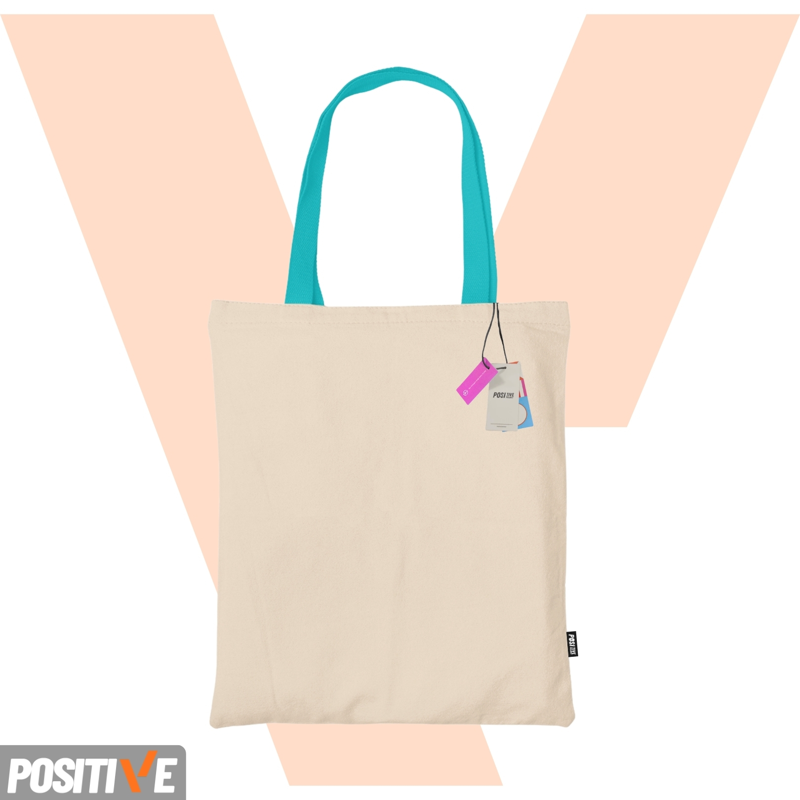 +PLUS SERİSİ 340 GR. KANVAS RENKLİ KULP 35x40 CM ÇANTA - Görsel 8