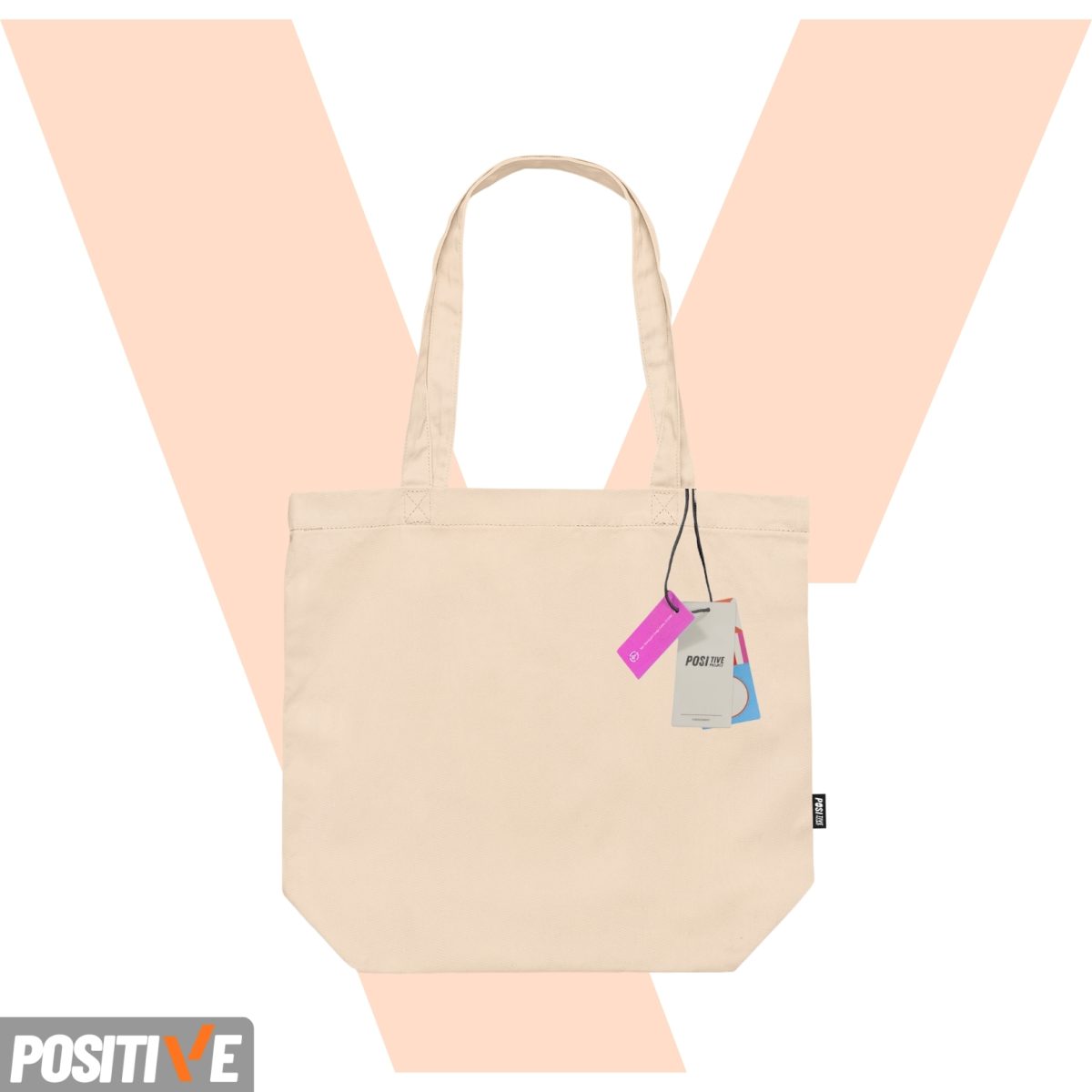 Alternative view of +PLUS SERİSİ 400 GR. KANVAS 30x30x10 CM ZARF DİKİŞ ÇANTA