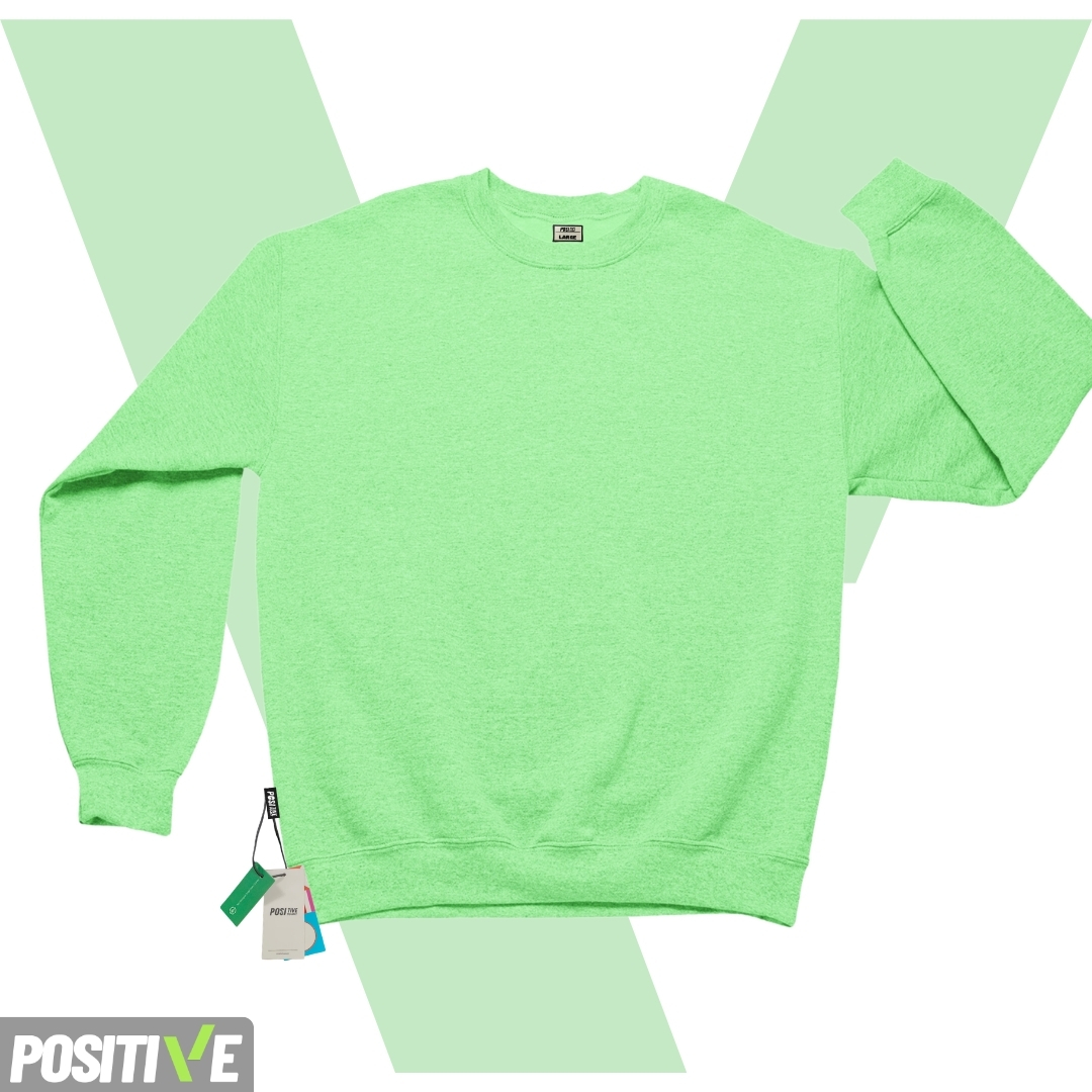 +PLUS SERİSİ BİSİKLET YAKA SWEAT T-SHIRT - Görsel 12