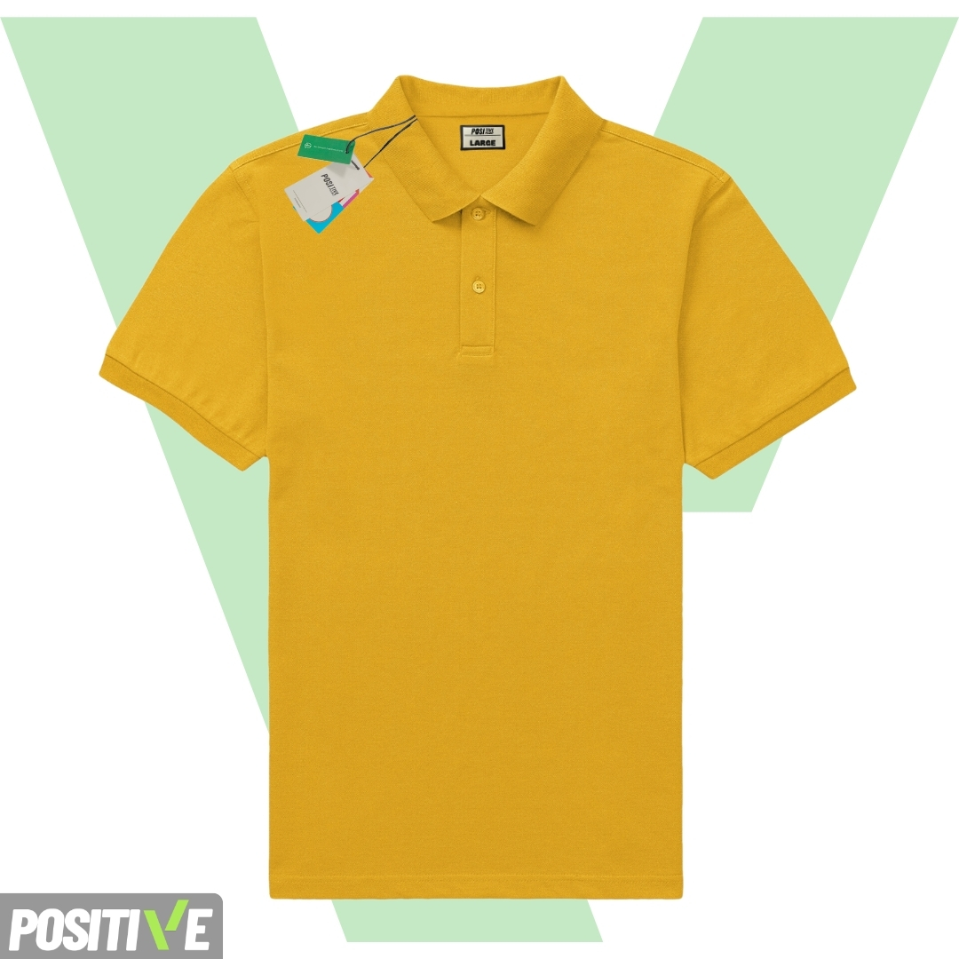 +PLUS SERİSİ KISA KOLLU POLO YAKA T-SHIRT - Görsel 14