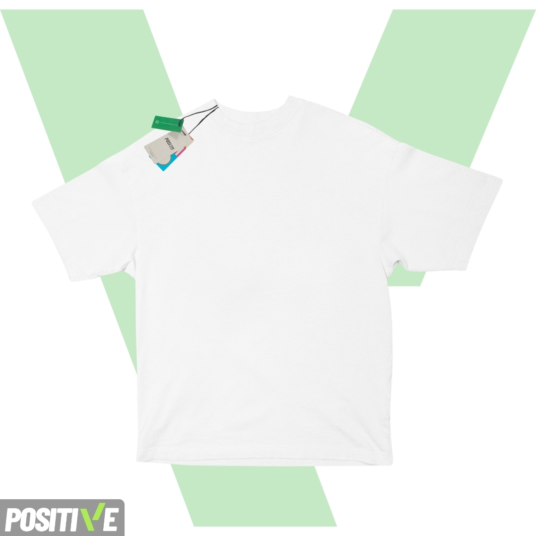 Alternative view of +PLUS SERİSİ OVERSIZE KISA KOLLU BİSİKLET YAKA T-SHIRT