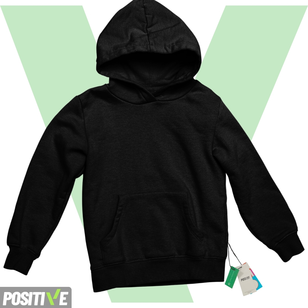 +PLUS SERİSİ REGULAR KAPİŞONLU HOODIE - Görsel 5