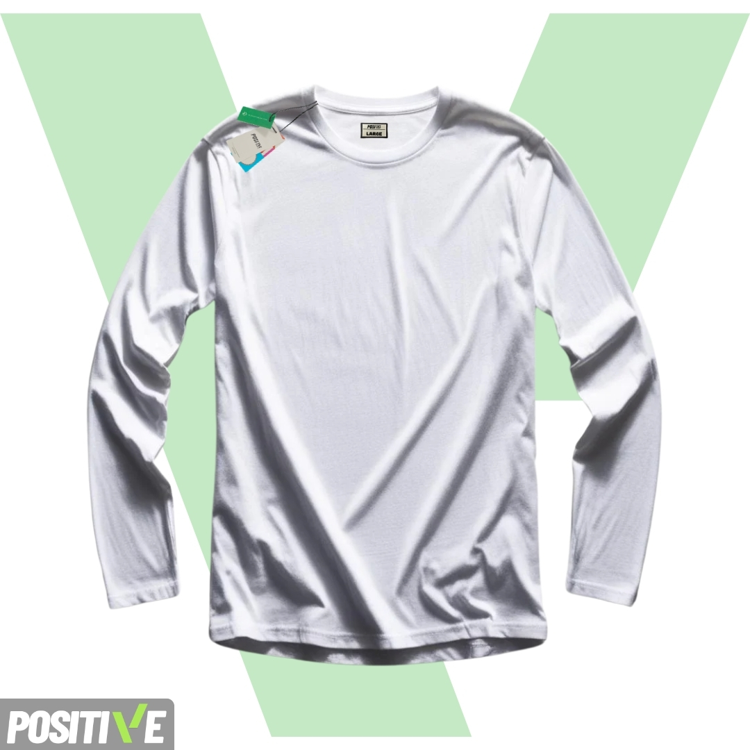 Alternative view of +PLUS SERİSİ UZUN KOLLU  BİSİKLET YAKA T-SHIRT